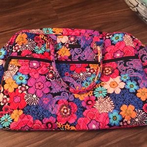 Vera Bradley Grand Traveler Floral Fiesta